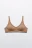 Бюстгальтер базовый на косточках - цвет коричневый - 5