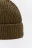 Шапка-бини вязаная в рубчик - цвет зеленый - 2