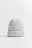 Шапка-бини вязаная с шерстью - цвет серый - 1