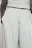Брюки широкие из футера с защипами - цвет серый - 6