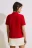 Футболка-поло хлопковая - цвет красный - 4