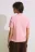 Футболка-поло хлопковая - цвет розовый - 4