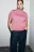 футболка базовая плотная - цвет розовый - 1