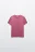 Футболка базовая oversize - цвет розовый - 1