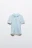 Футболка-поло с имитацией второго слоя - цвет голубой - 8