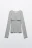 Лонгслив oversize с имитацией топа - цвет серый - 7