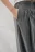 Брюки wide leg на завязках - цвет серый - 7