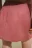 Юбка-шорты мини с высокой посадкой - цвет розовый - 6