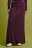 Юбка макси прямая из модала - цвет фиолетовый - 2