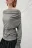 Блузка off-shoulders с драпировками - цвет серый - 7