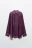Рубашка полупрозрачная из лиоцелла - цвет фиолетовый - 1