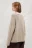 Джемпер с руликами и имитацией второго слоя - цвет бежевый - 3