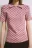 Футболка-поло вязаная жаккардовая на молнии - цвет розовый - 7
