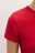 Футболка спортивная облегающая в рубчик - цвет красный - 6