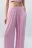 Брюки домашние широкие - цвет розовый - 5