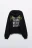 Худи-зипка из футера с надписью - цвет черный - 9