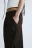 Брюки barrel fit из костюмной ткани - цвет коричневый - 6
