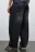 Джинсы baggy fit с потертостями - цвет серый - 3
