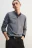 Лонгслив хенли приталенный - цвет серый - 1
