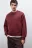 Свитшот базовый утепленный - цвет бордовый - 2