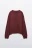 Свитшот базовый утепленный - цвет бордовый - 1