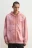Худи-зипка рваная с вареным эффектом - цвет розовый - 5
