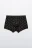 Трусы-боксеры с принтом - цвет черный - 1