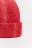 Шапка-бини хлопковая - цвет красный - 2