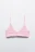 Бюстгальтер-топ кружевной - цвет розовый - 5