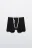 Трусы-боксеры в рубчик со средней посадкой - цвет черный - 5