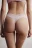 Трусы-стринги с кружевом и средней посадкой - цвет розовый - 3
