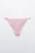 Трусы-танга кружевные со средней посадкой - цвет розовый - 2