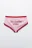 Трусы-слипы с принтом и контрастной окантовкой - цвет розовый - 6