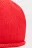 Шапка-бини вязаная - цвет красный - 2