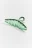 Заколка-краб для волос тонкая - цвет зеленый - 2