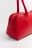 Сумка-багет с заклепками - цвет красный - 9