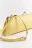 Сумка-клатч с кожаной фактурой - цвет желтый - 8
