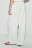 Брюки-джоггеры вискозные на резинке - цвет молочный - 4