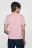 Футболка хлопковая с принтом - цвет розовый - 4