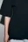 Футболка хлопковая oversize с защипами - цвет черный - 6