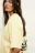 Футболка свободная вареная хлопковая с принтом - цвет желтый - 7
