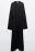 Кардиган вискозный в длине макси - цвет черный - 7
