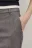 Брюки straight fit костюмные со средней посадкой - цвет серый - 7