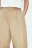 Брюки-баллон костюмные со складками - цвет бежевый - 6