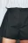Шорты мини костюмные со складками - цвет черный - 5