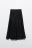 Юбка-трапеция миди из тенсела с разрезами - цвет черный - 7