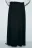 Юбка-годе из модала со средней посадкой - цвет черный - 4