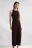 Платье-майка макси вискозное - цвет коричневый - 6