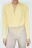Блузка-боди с глубоким вырезом и драпировками - цвет желтый - 8