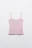 Майка-топ с лиоцеллом на тонких бретелях - цвет розовый - 1